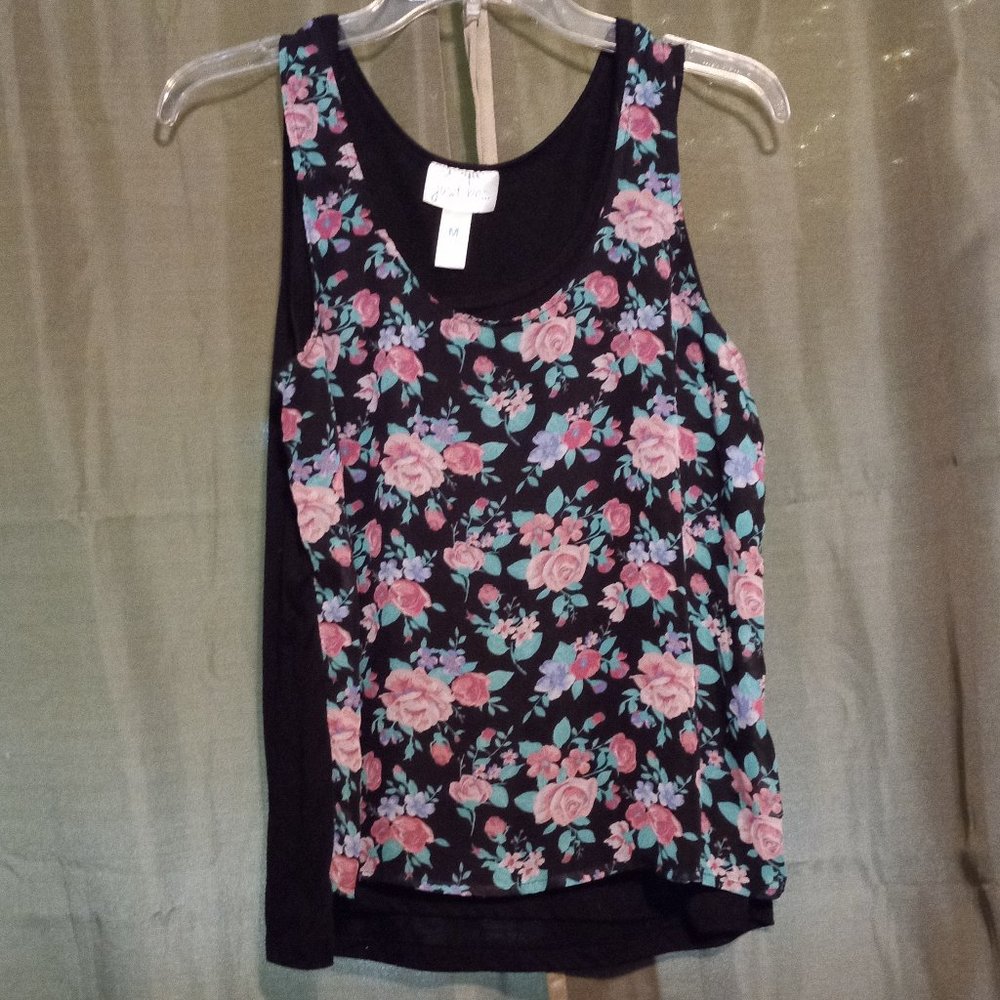 Flowery Tank Top